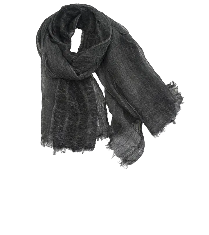 Luxe Linen Open-Weave Scarf