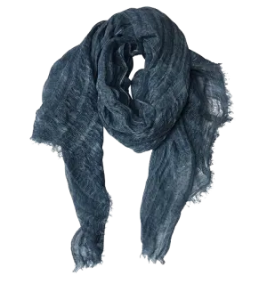 Luxe Linen Open-Weave Scarf