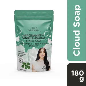 Luxe Organix Niacinamide   Cica Cloud Soap 180g