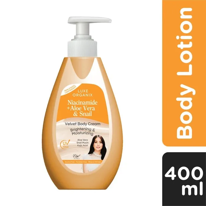 Luxe Organix Velvet Body Cream 400ml