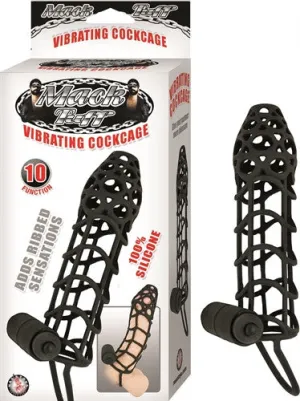 Mack Tuff Vibrating  Cage - Black