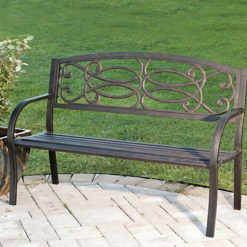 Metal Garden Bench,2gm331
