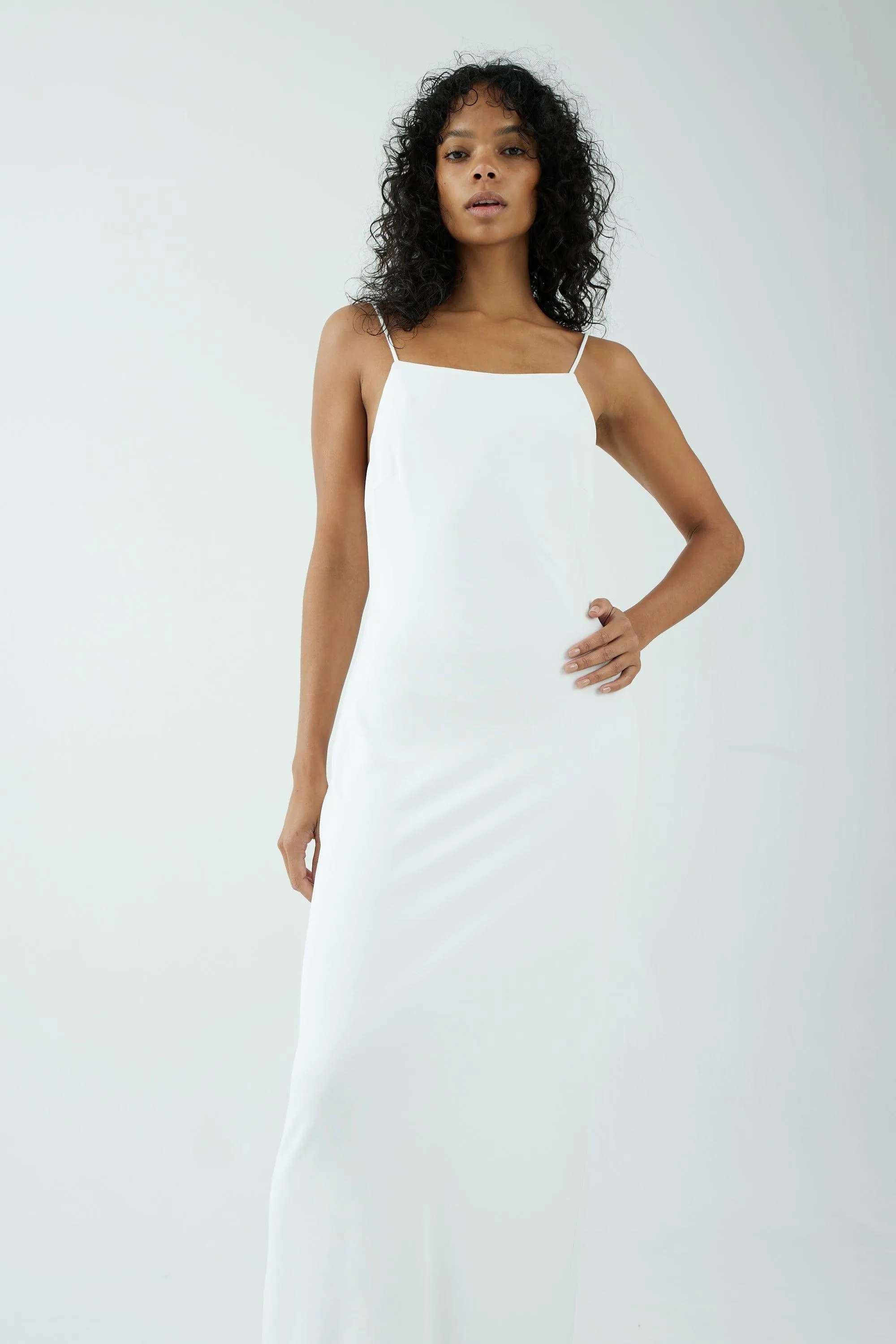 MODE STRAIGHT NECK MAXI | OFF WHITE