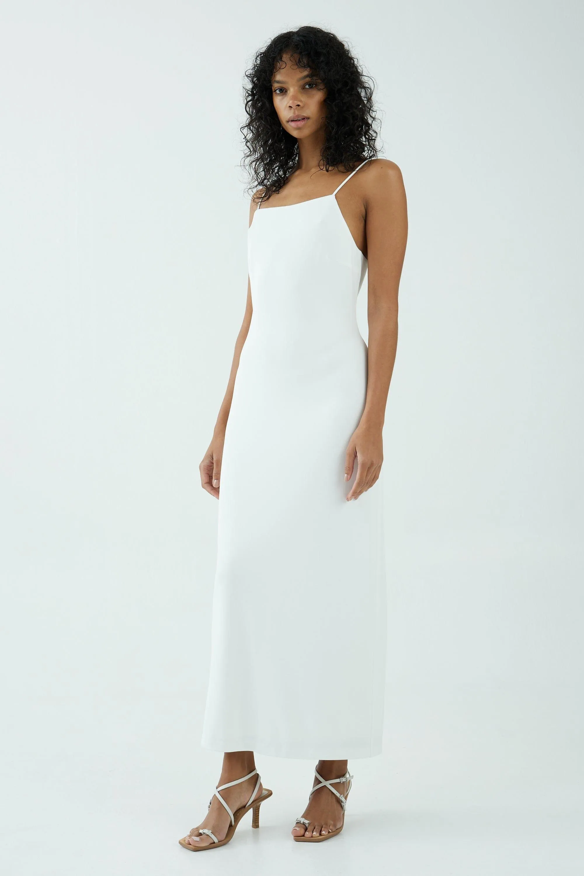 MODE STRAIGHT NECK MAXI | OFF WHITE