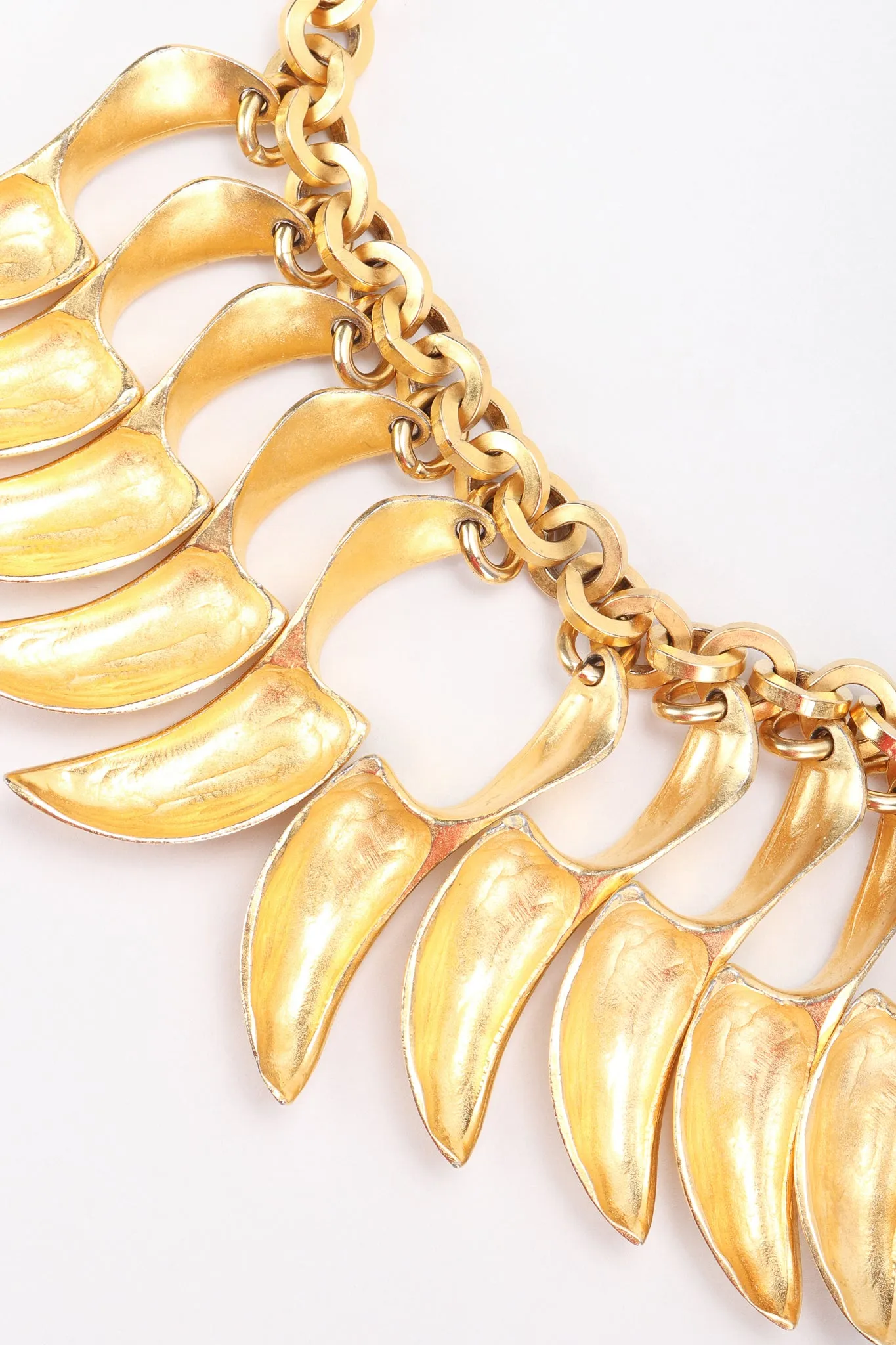 Modernist Claw Spike Necklace