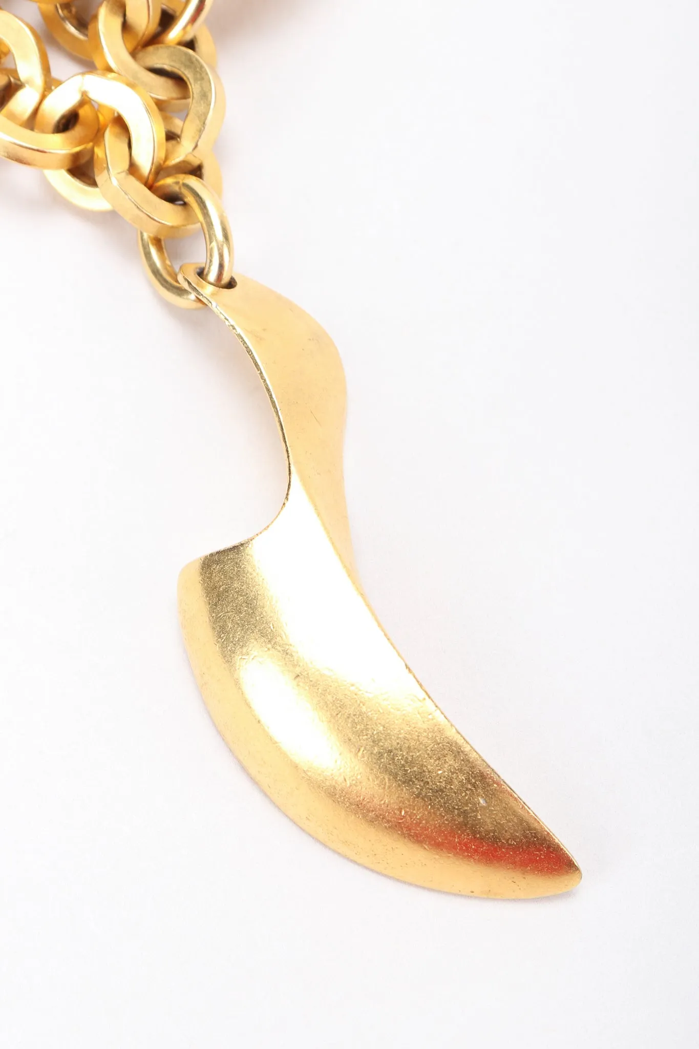 Modernist Claw Spike Necklace