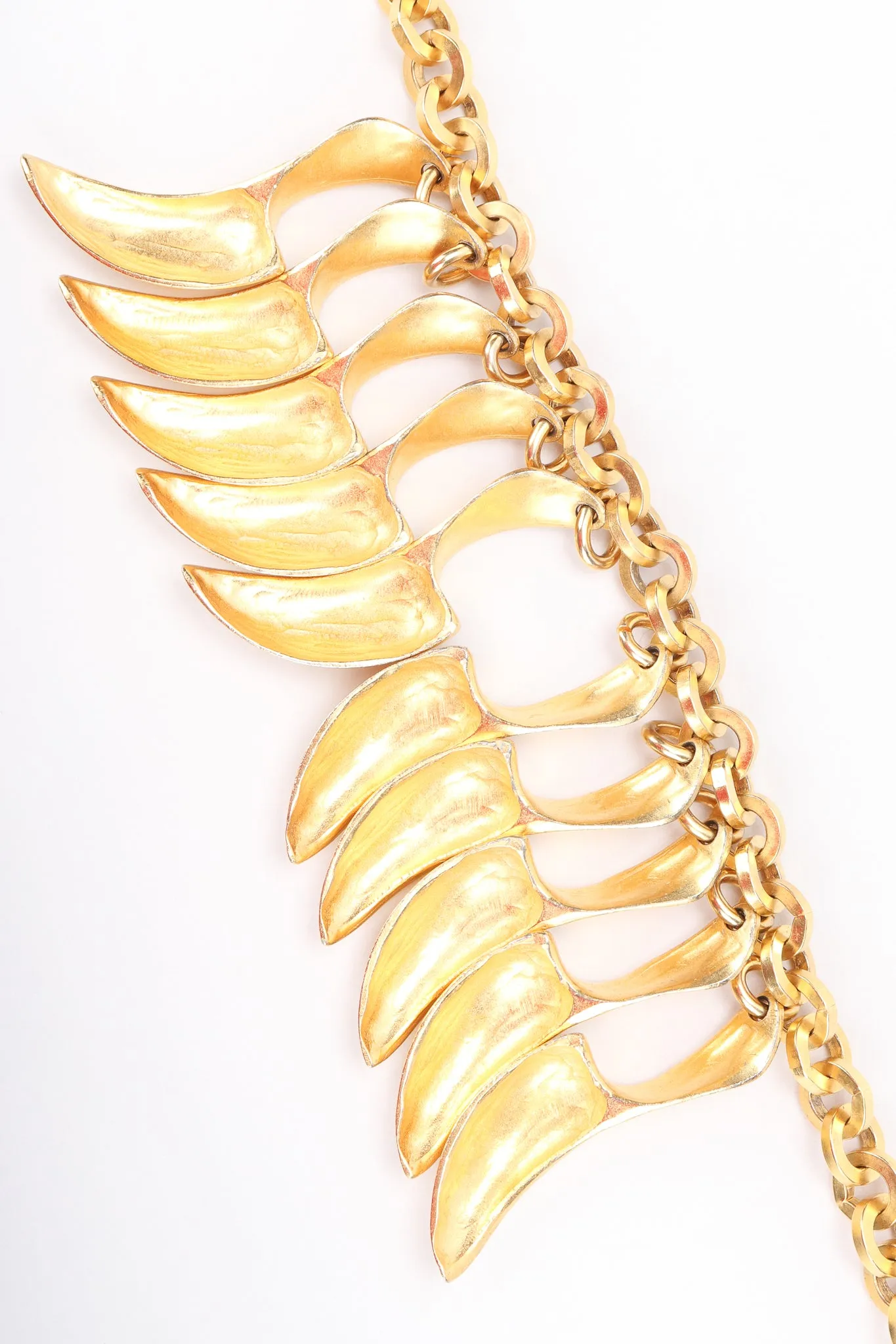 Modernist Claw Spike Necklace
