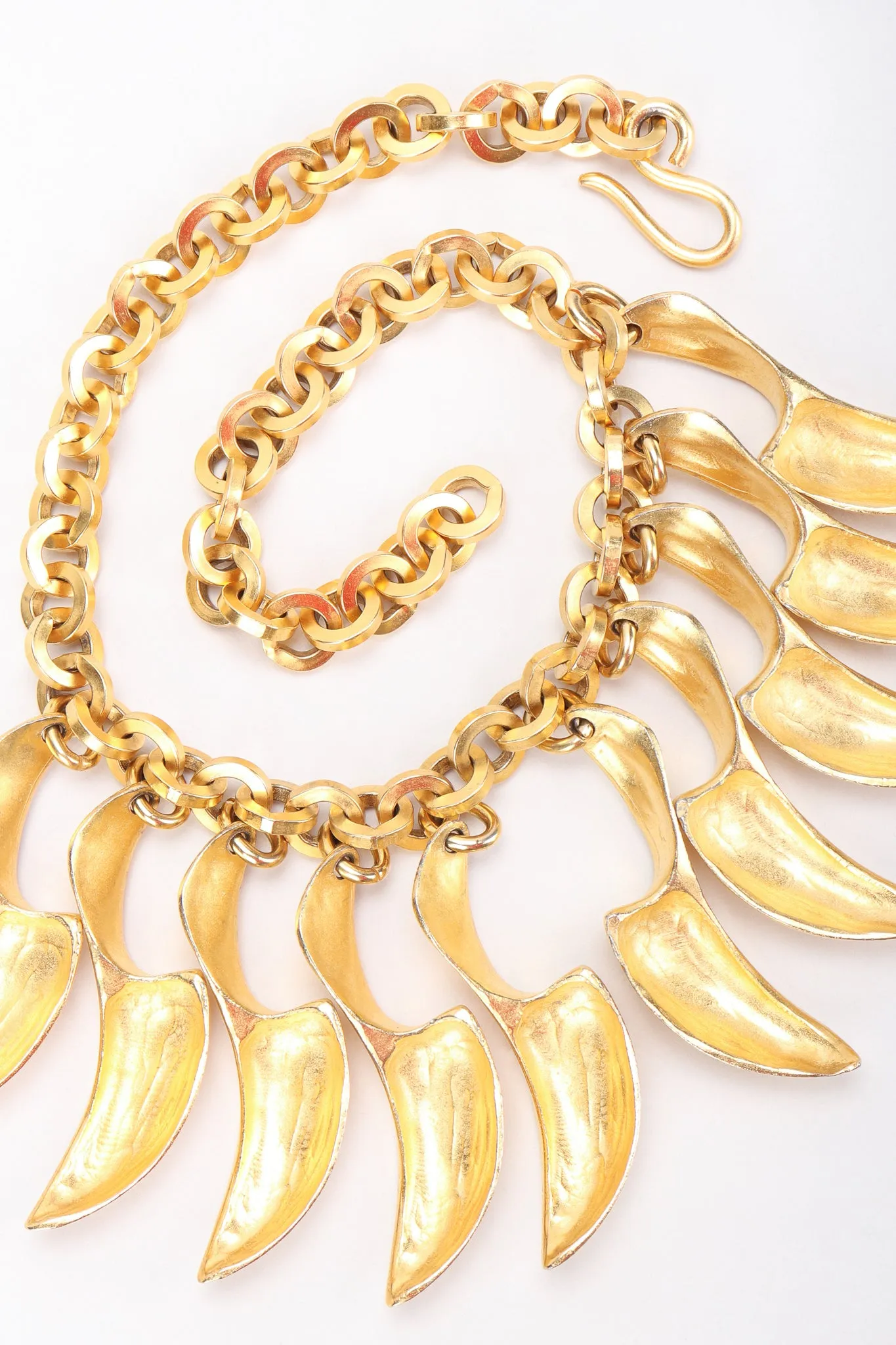 Modernist Claw Spike Necklace