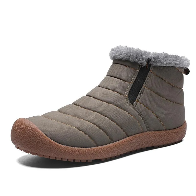 Mostelo® -Men Snow Waterproof Super Warm Ankle Boots