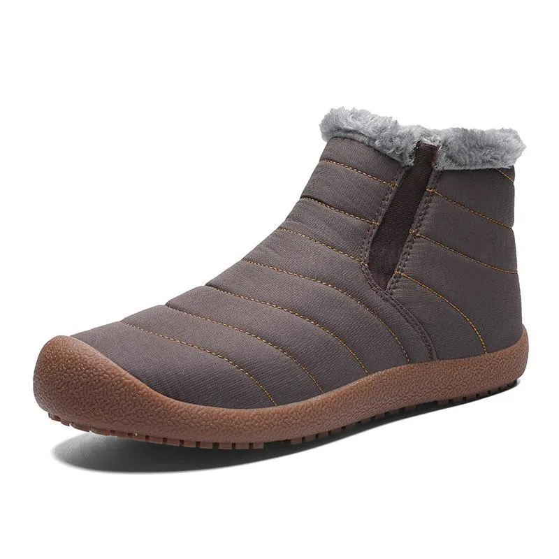 Mostelo® -Men Snow Waterproof Super Warm Ankle Boots