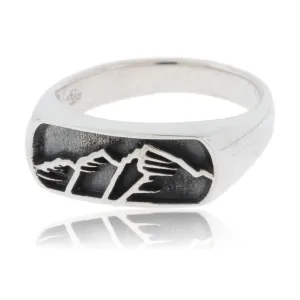Mountain Scene Ring
