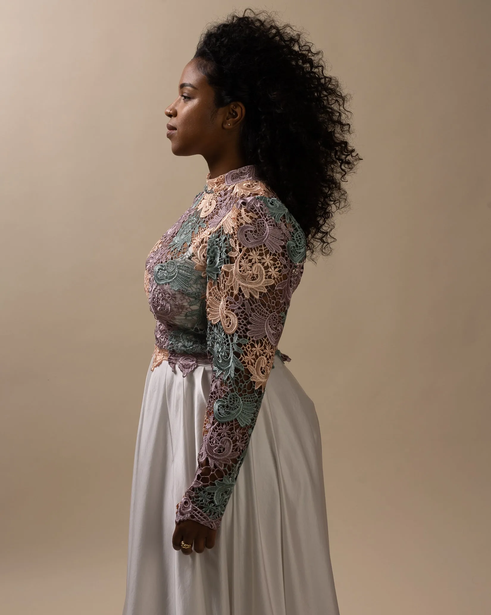 Mysteries of Love | Full Satin Skirt