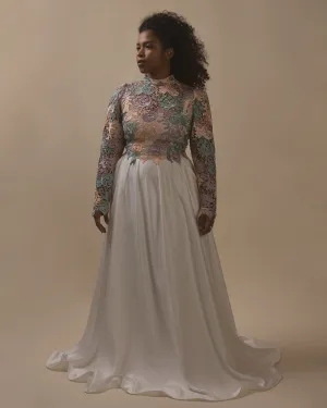Mysteries of Love | Full Satin Skirt
