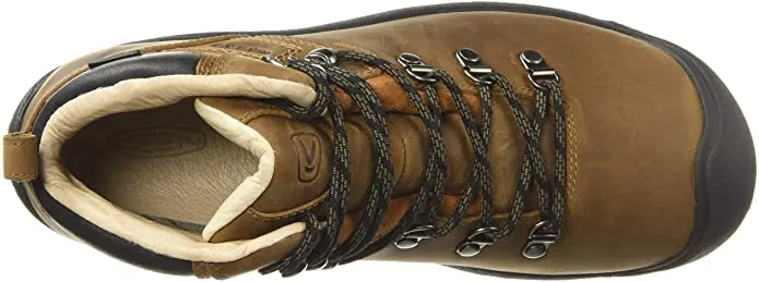 New KEEN Women's PYRENEES Boots, Dark Brown, Sz 10! built to keep feet dry and comfortable over long days and rough miles. Retails $220 