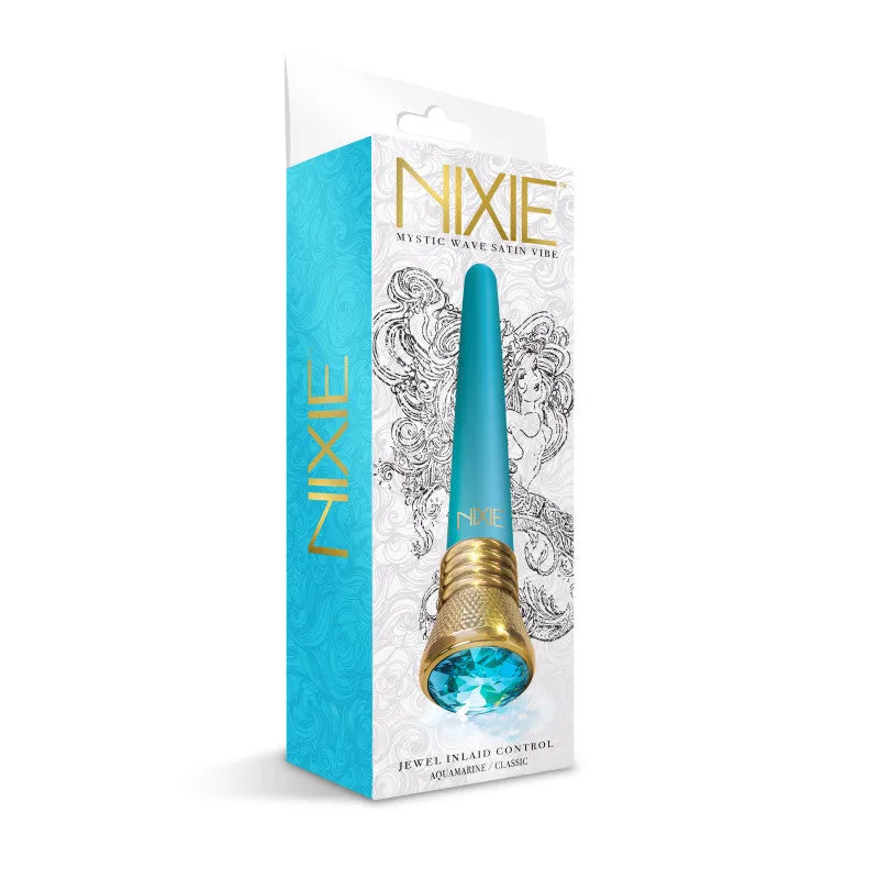 Nixie Jewel Satin Classic Vibe 10 Function -  Aquamarine