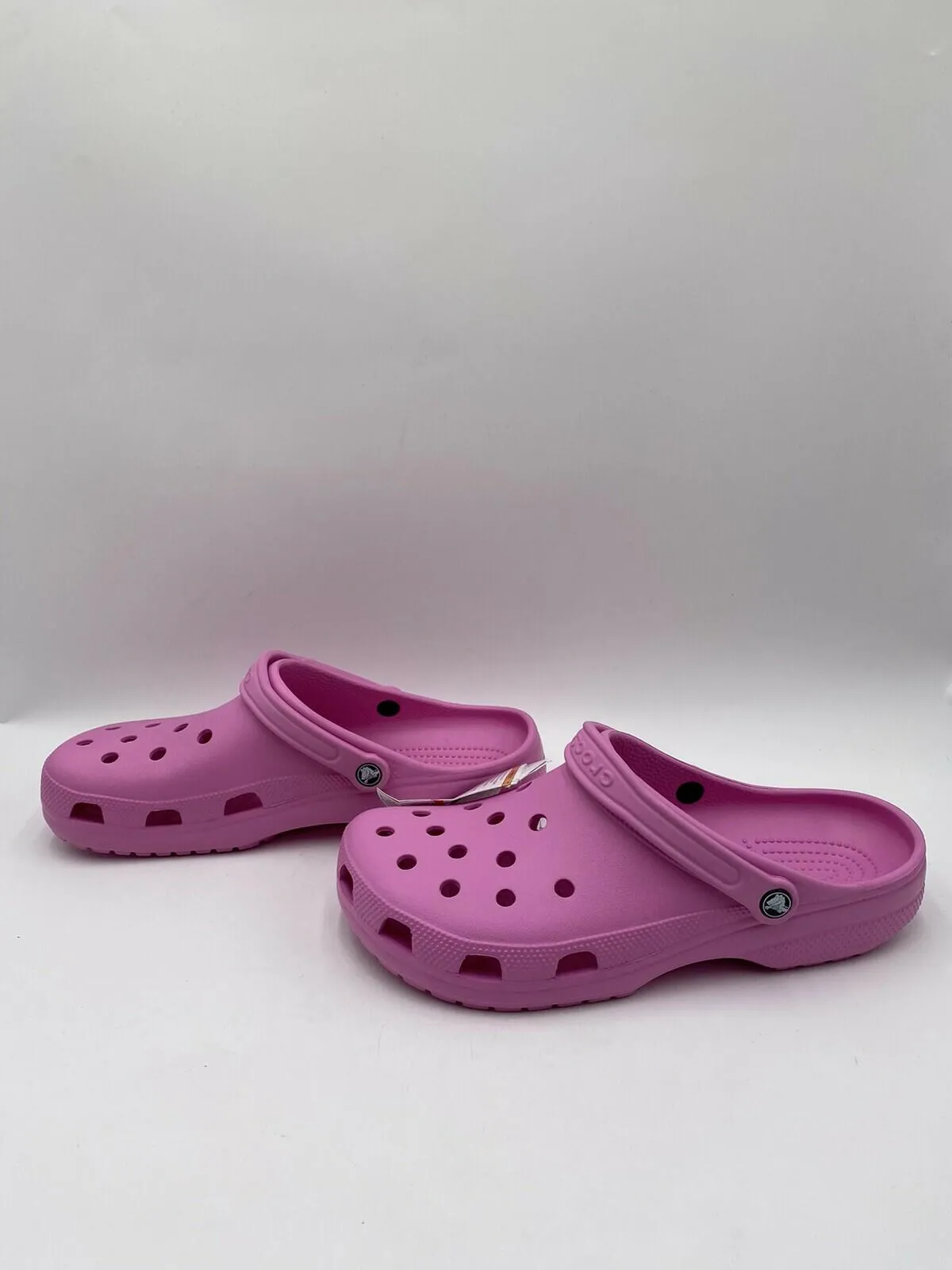 NWOB Men’s Crocs Classic Clogs Pink Size 13M - Like New