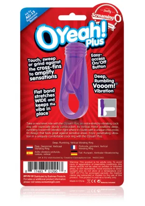 O Yeah! Plus Ring - Purple