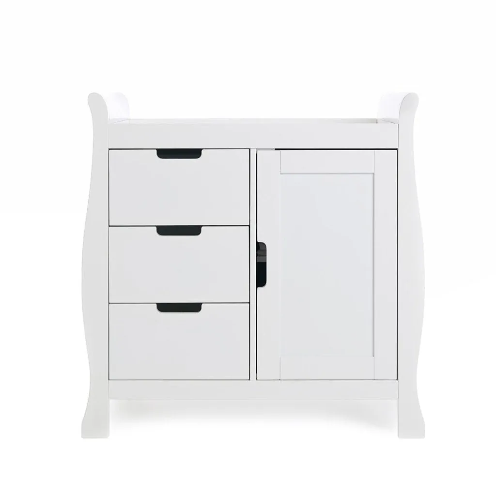 OBABY Stamford Luxe 2 Piece Room Set - White