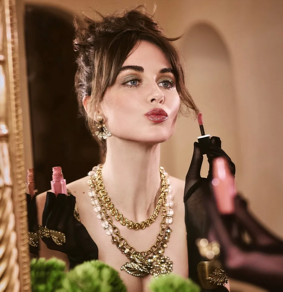 One-Of-A-Kind Vintage Couture Golden Filigree Dream Necklace