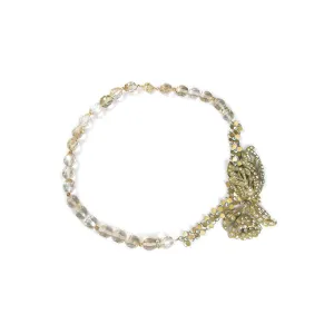 One-Of-A-Kind Vintage Couture Golden Filigree Dream Necklace