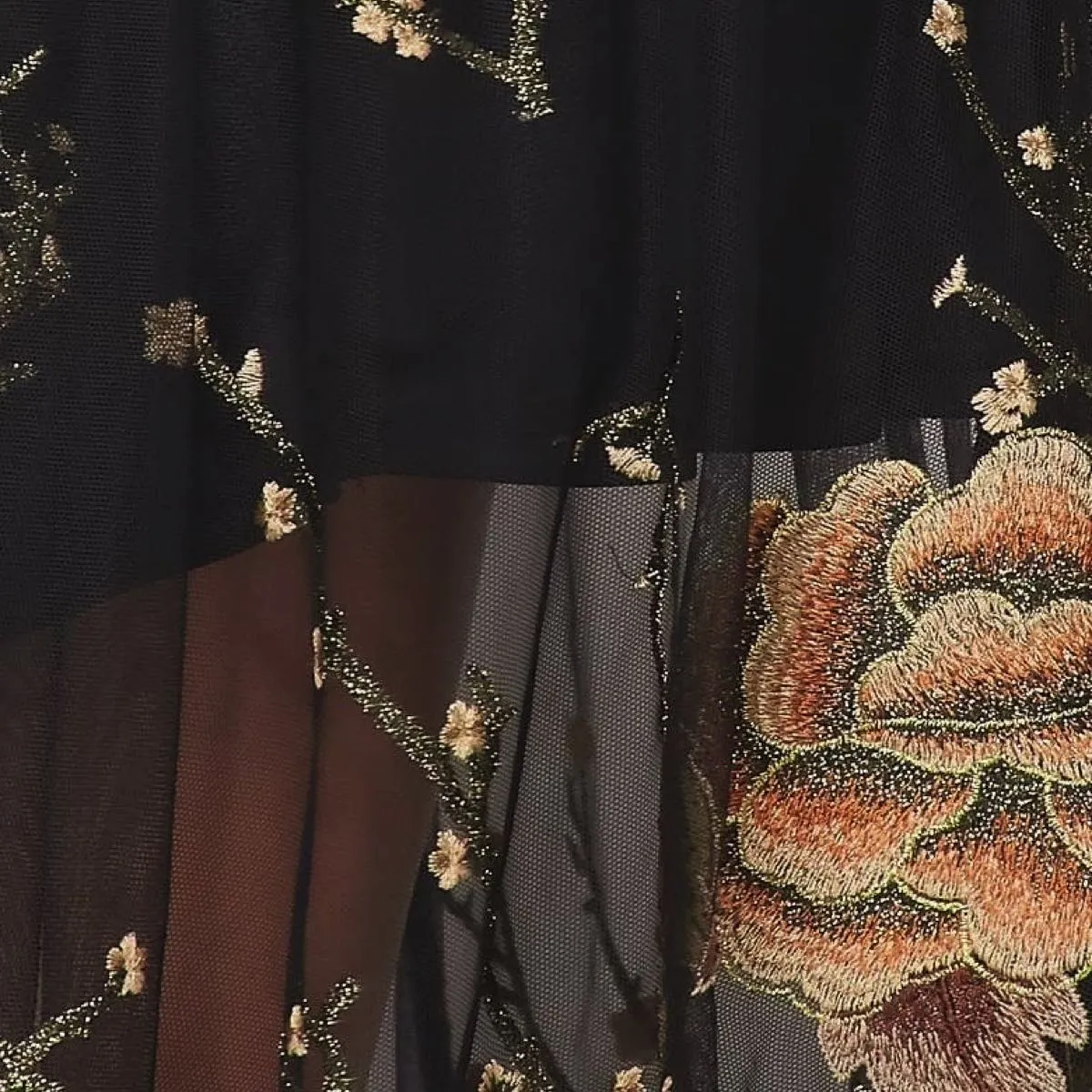 Onyx Blossom Dress