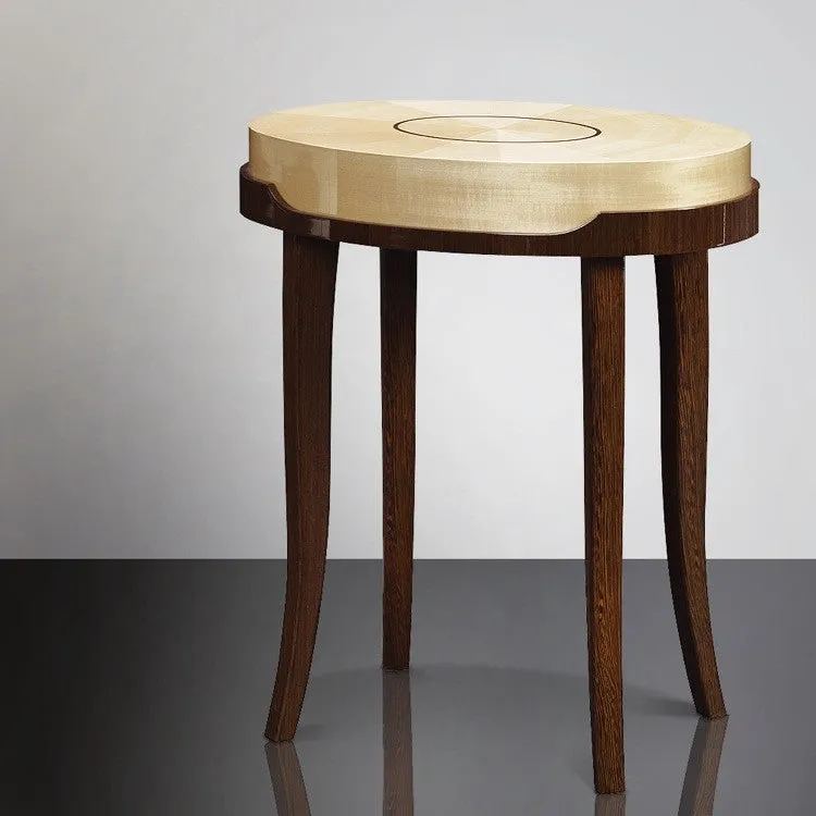 Opera Oval Side Table - Matsuoka International