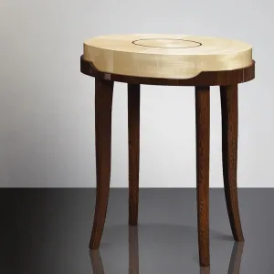 Opera Oval Side Table - Matsuoka International