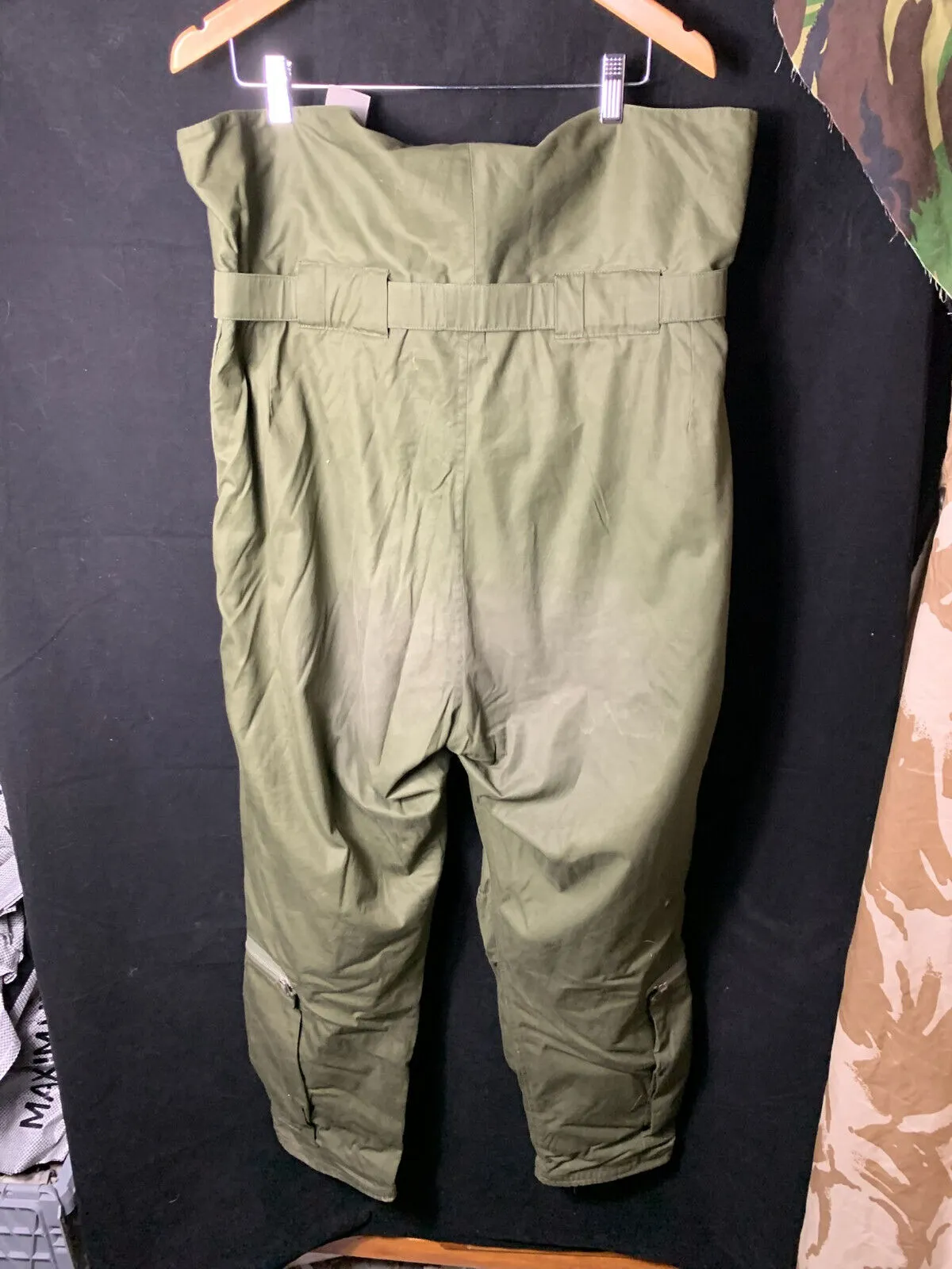 Original British RAF Royal Air Force 22C Cold Weather Flying Trousers
