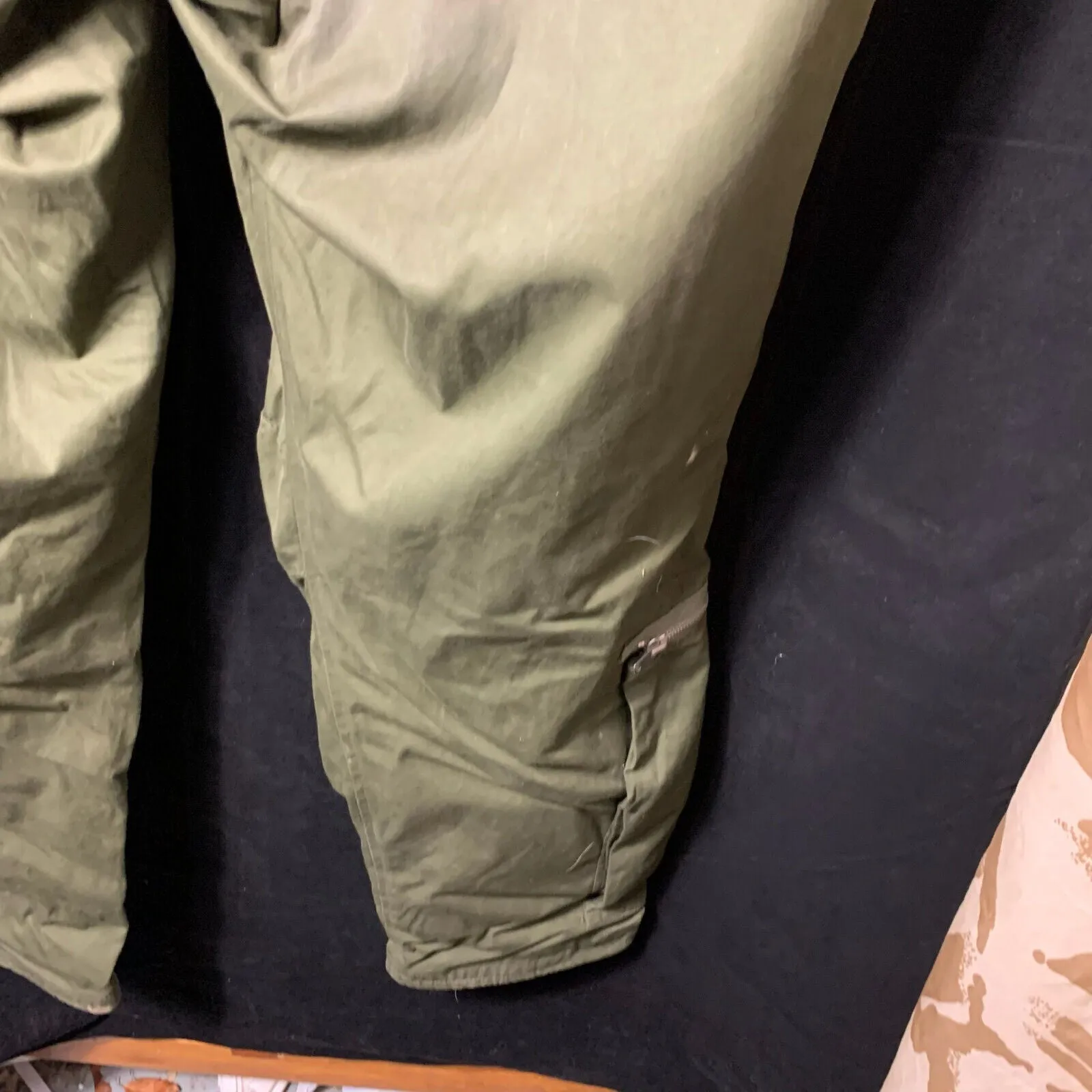 Original British RAF Royal Air Force 22C Cold Weather Flying Trousers