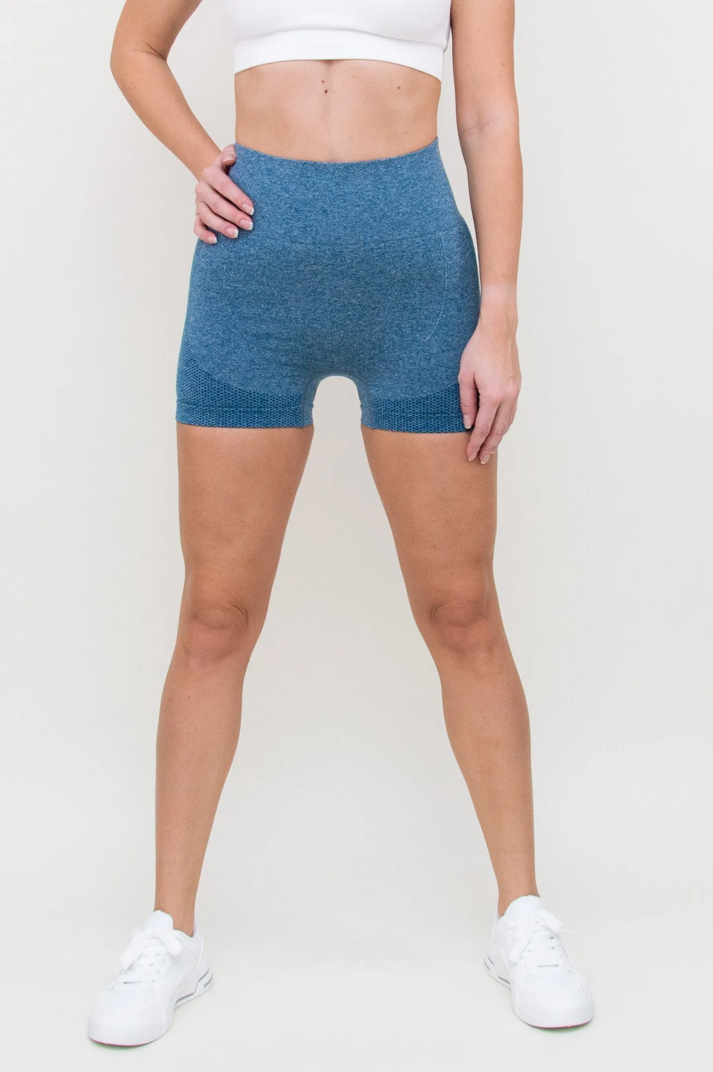 Šortai "Seamless Comfy Blue"