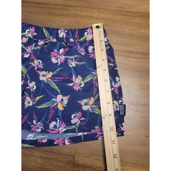 Patagonia Shorts Baggies 2.5&quot; Womens SMALL Swim Toucan Swing