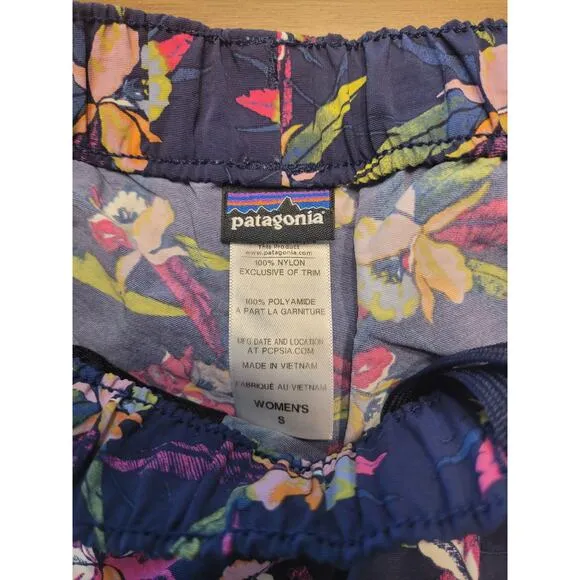 Patagonia Shorts Baggies 2.5&quot; Womens SMALL Swim Toucan Swing