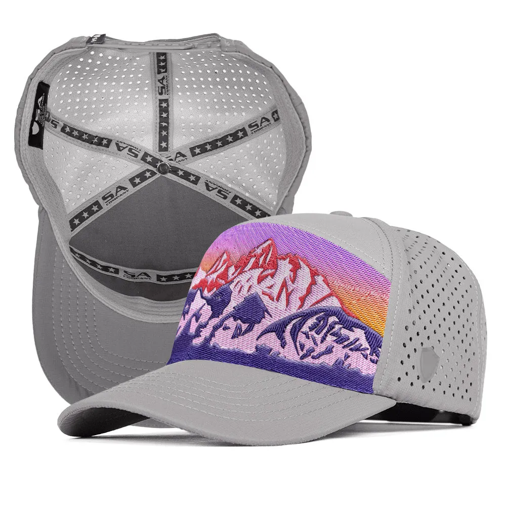Performance Snapback | Glacier Glow | Light Grey PreOrder
