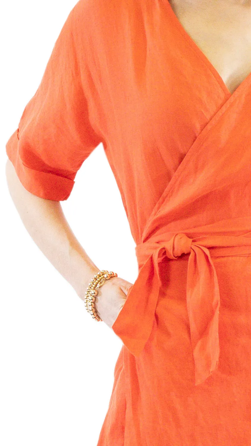 Philippine Dress - Orange