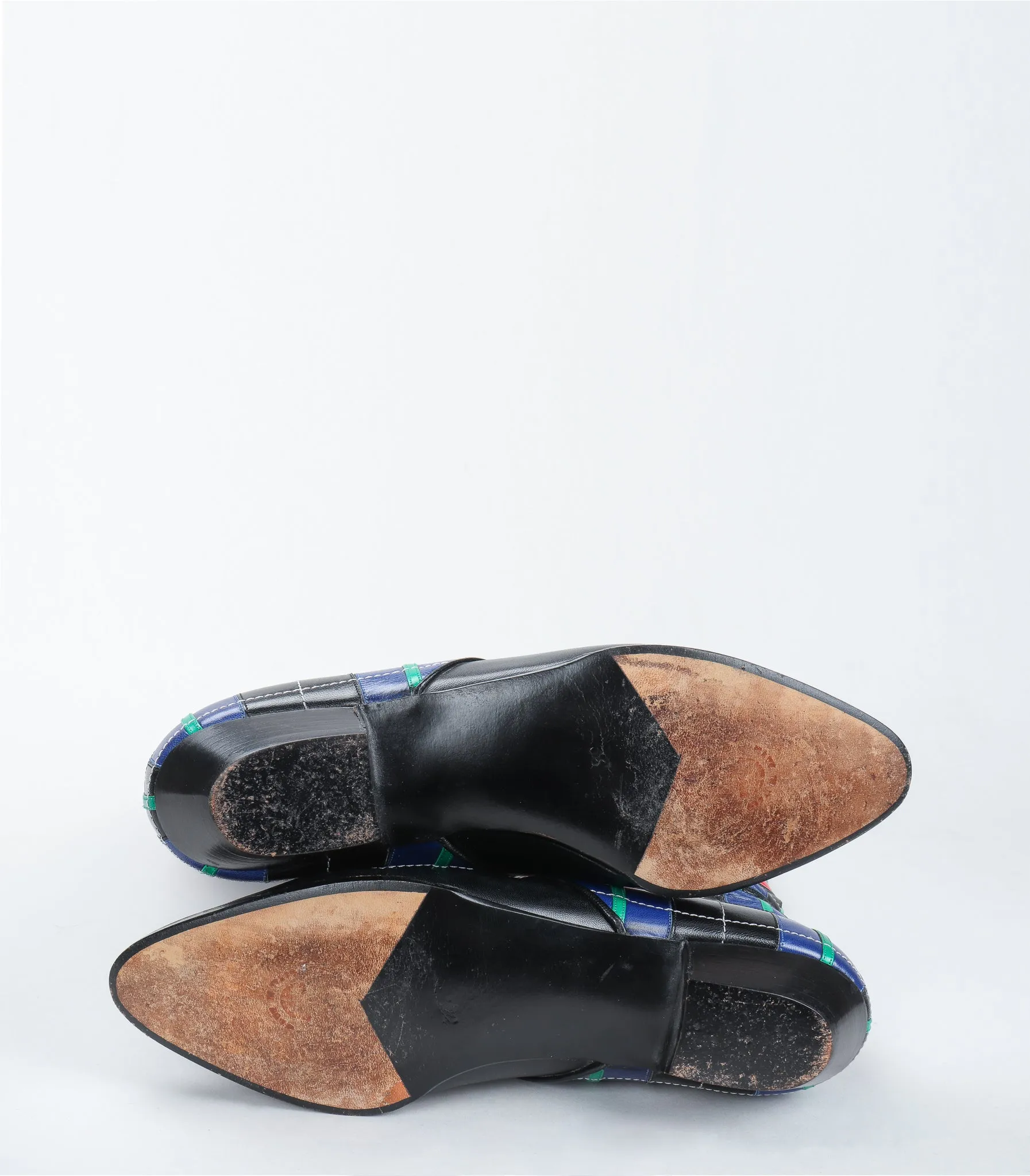 Plaid Spat Boots