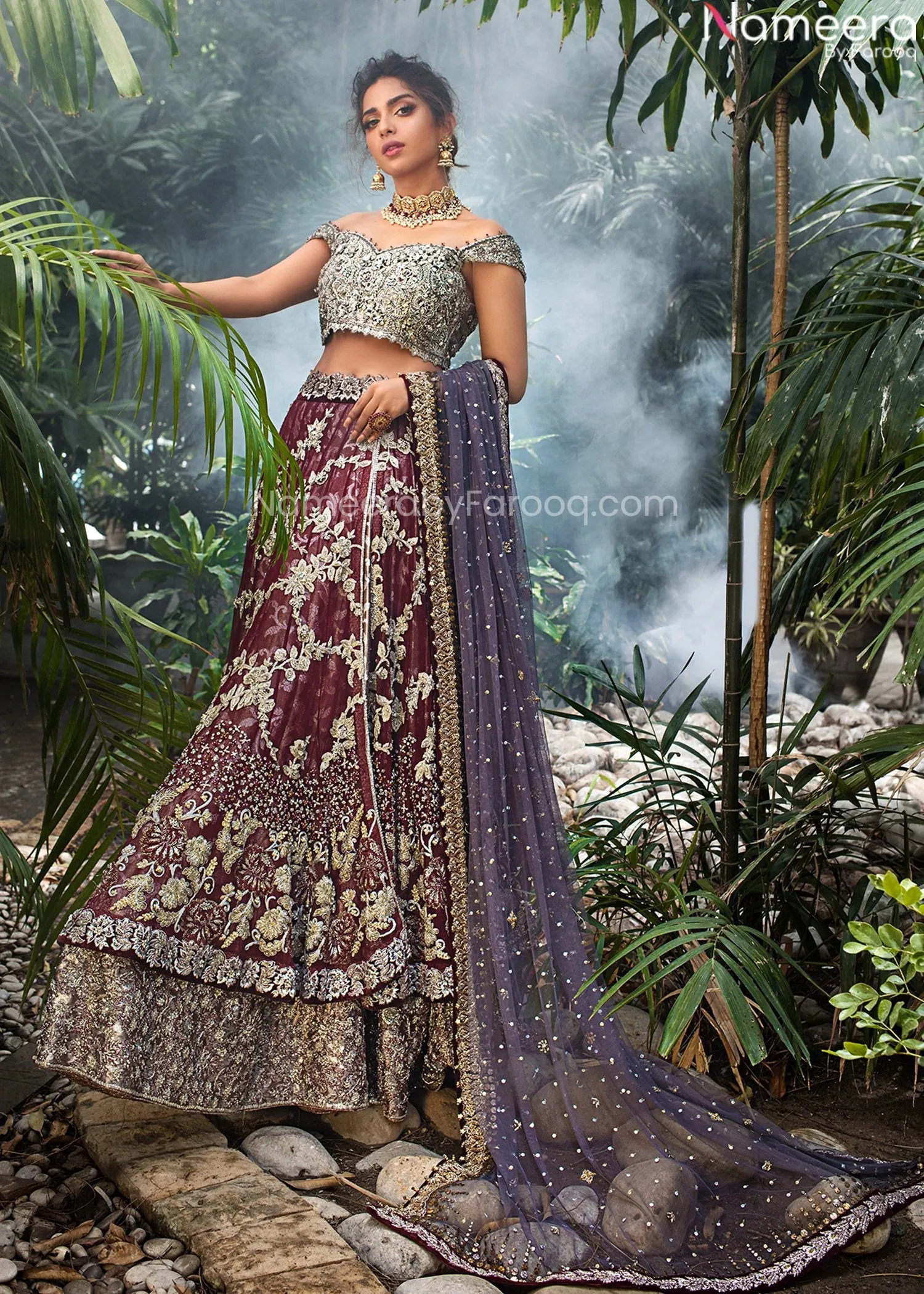 Premium Designer Indian Bridal Wedding Dress #BN874