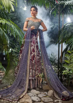 Premium Designer Indian Bridal Wedding Dress #BN874