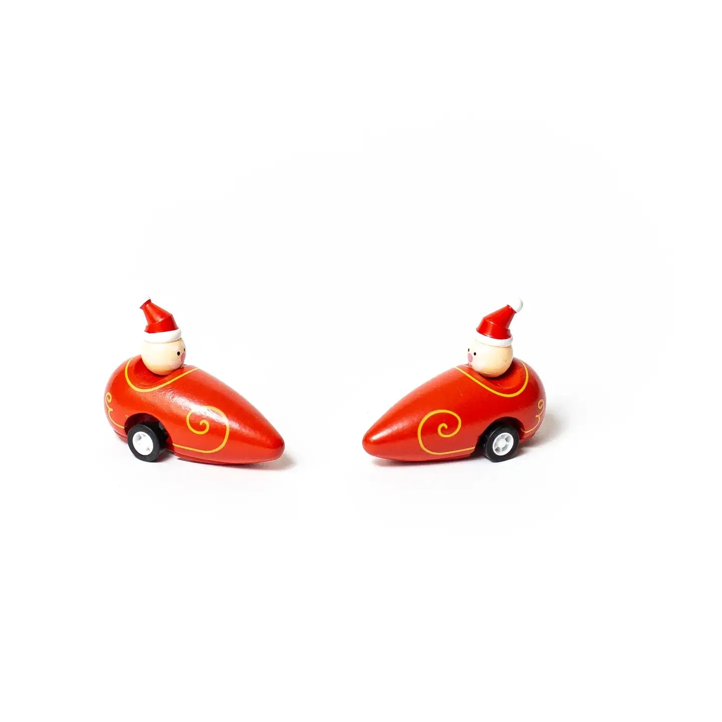 Pull Back Santa in Sleigh