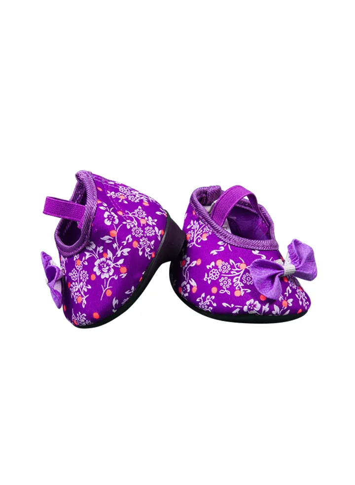 Purple Hot Pink High Heels
