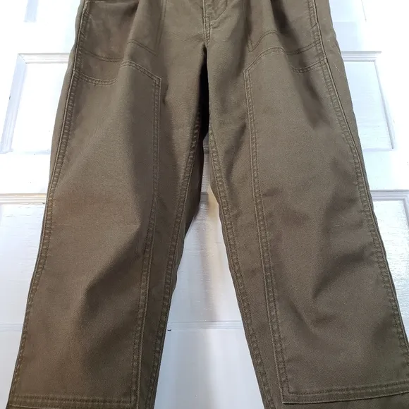 REI &quot;Carhartt&quot; Trailsmith•Carpenter Utility Cargo Pant•Olive Clay Breen•size 8