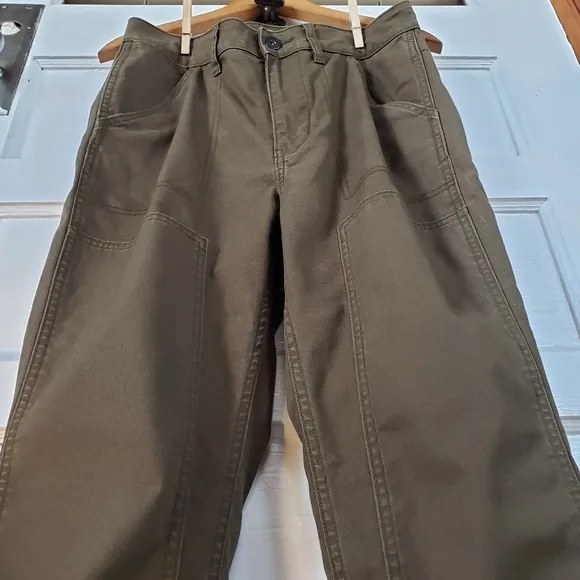 REI &quot;Carhartt&quot; Trailsmith•Carpenter Utility Cargo Pant•Olive Clay Breen•size 8