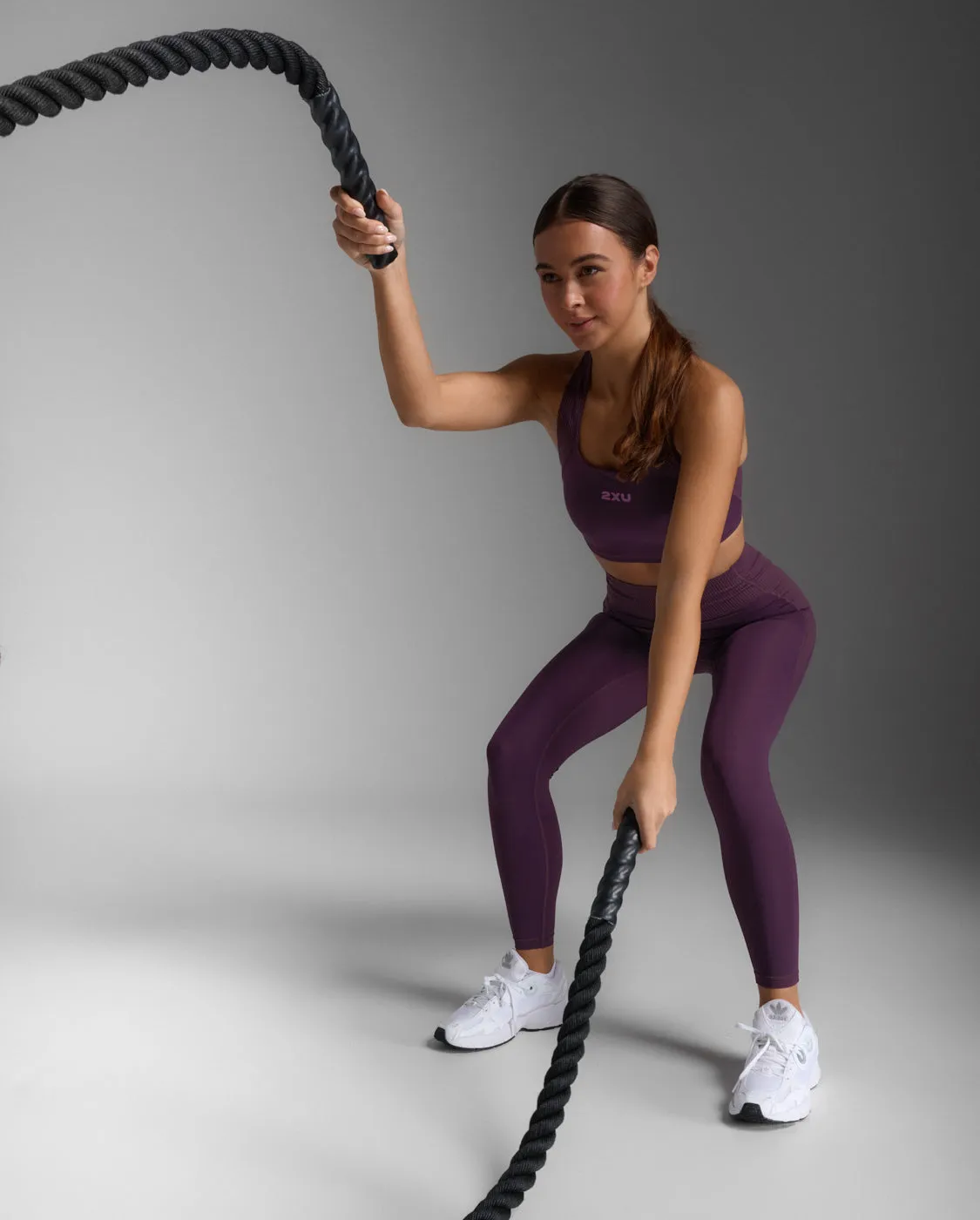 Ribbed Longline Low Impact Bra