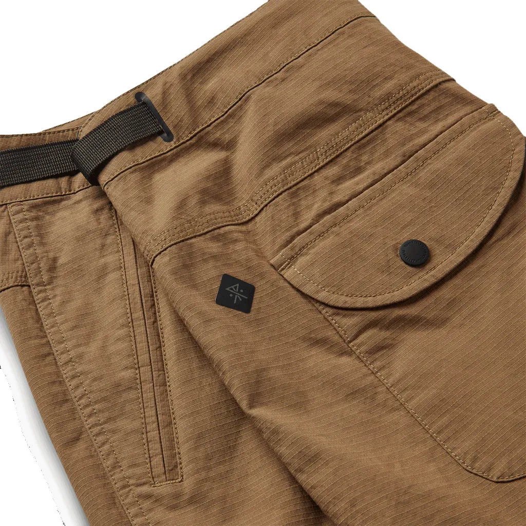 Roark Campover 17" Walkshort Dark Khaki