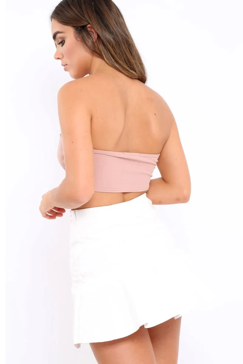 Rose V Front Boob Tube - Amalina