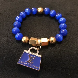 Royal Blue Gaudy Bag