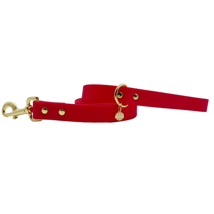 Ruby Red - Splashproof Dog Leash