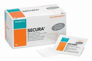 Secura No-Sting Skin Prep Barrier Film Wipes x 50