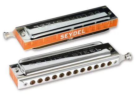 Seydel DE LUXE STEEL Chromatic Harmonica  Orchestra Tuning Discontinued