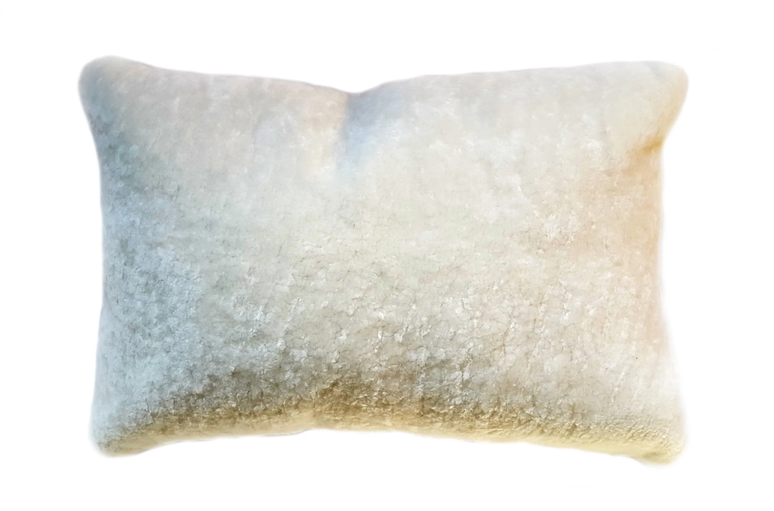 Shearling Ivory Square Pillow
