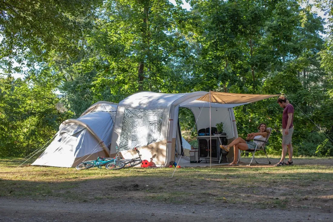 Séjour gonflable de camping - Air Seconds Base Connect Fresh - 6 Personnes